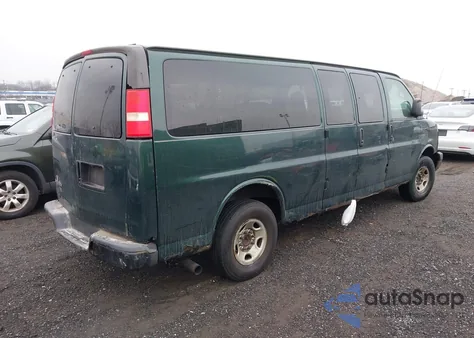2007 Chevrolet Express Ls from USA, damaged, VIN 1GNHG39UX71244837